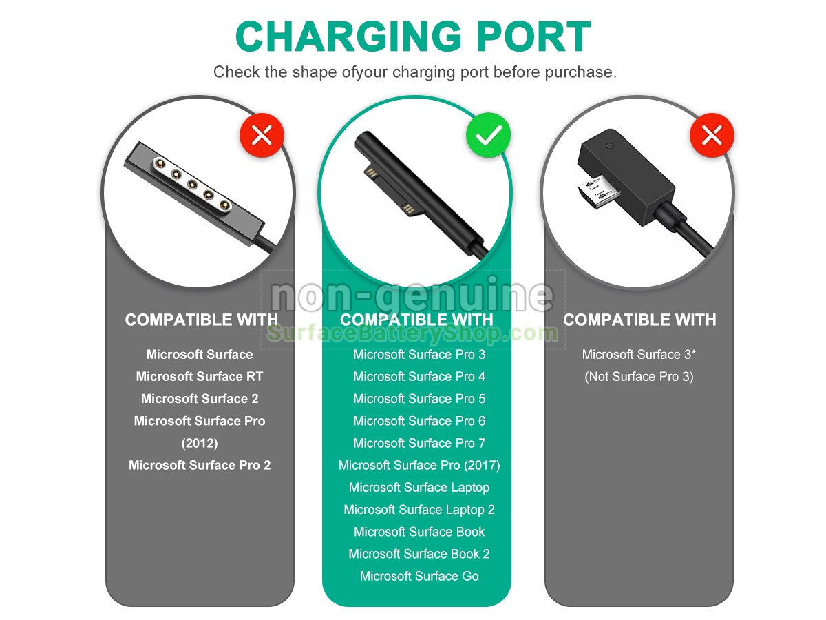 Adapter for Microsoft 1735