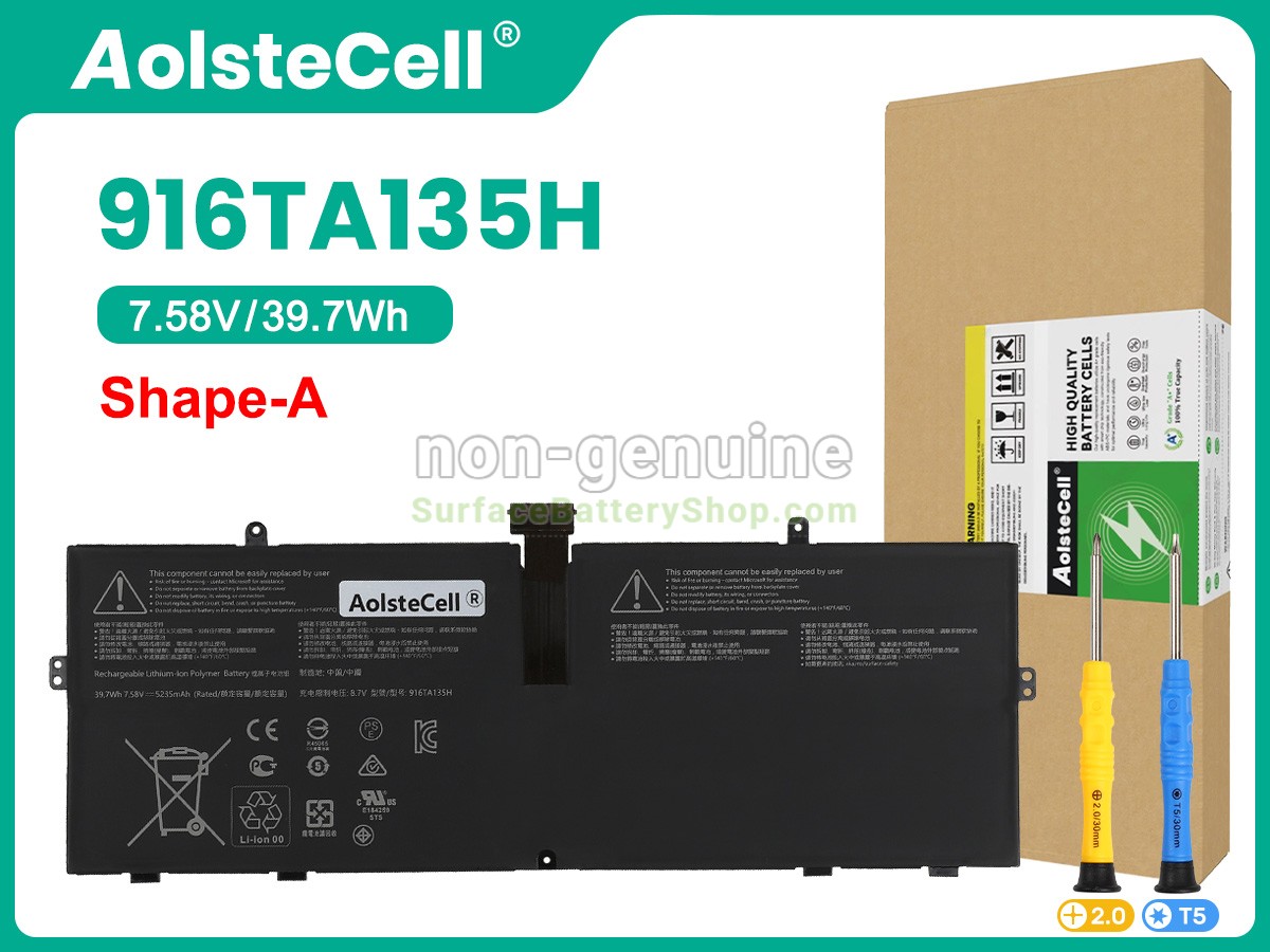 battery for Microsoft Surface LAPTOP STUDIO 1943