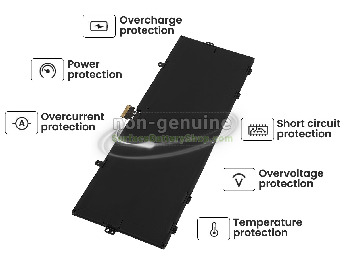 battery for Microsoft Surface LAPTOP STUDIO 1943