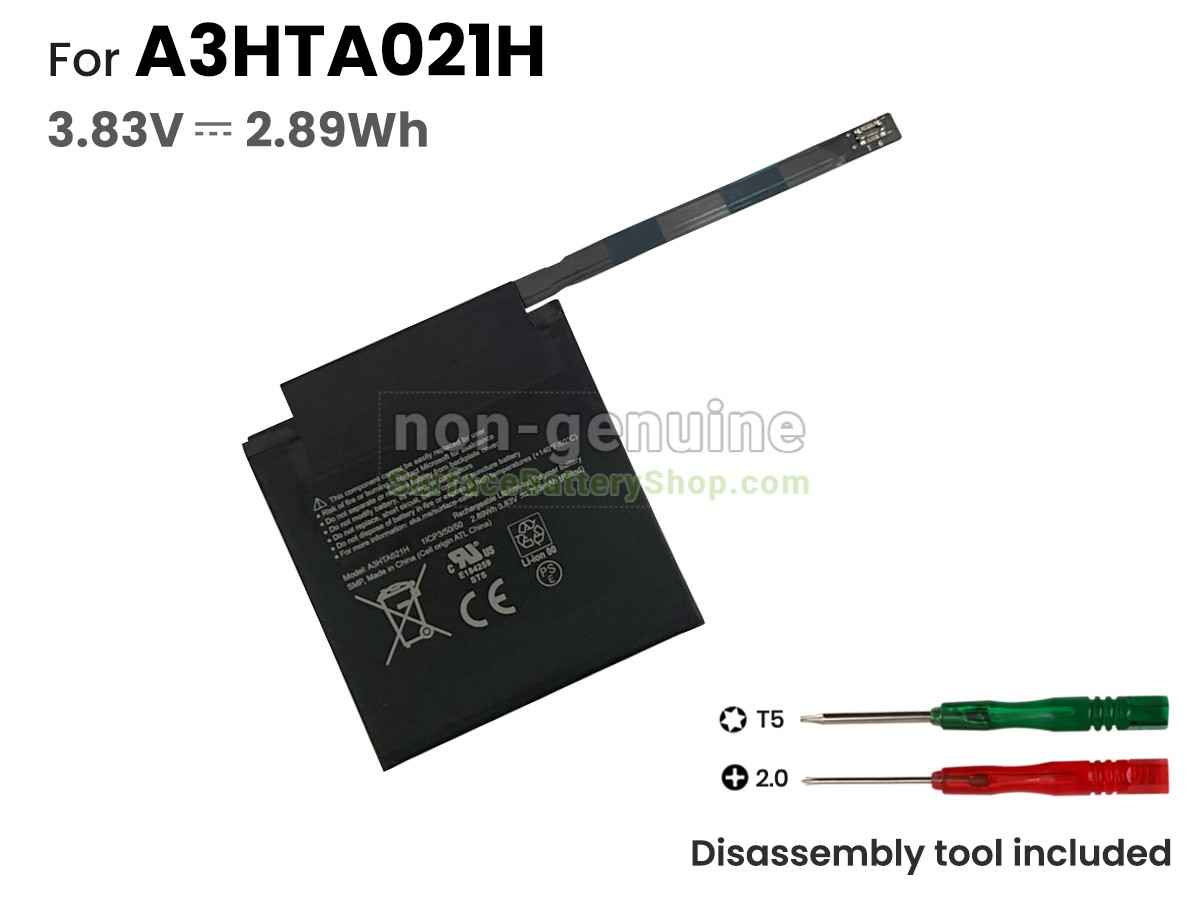 battery for Microsoft A3HTA021H