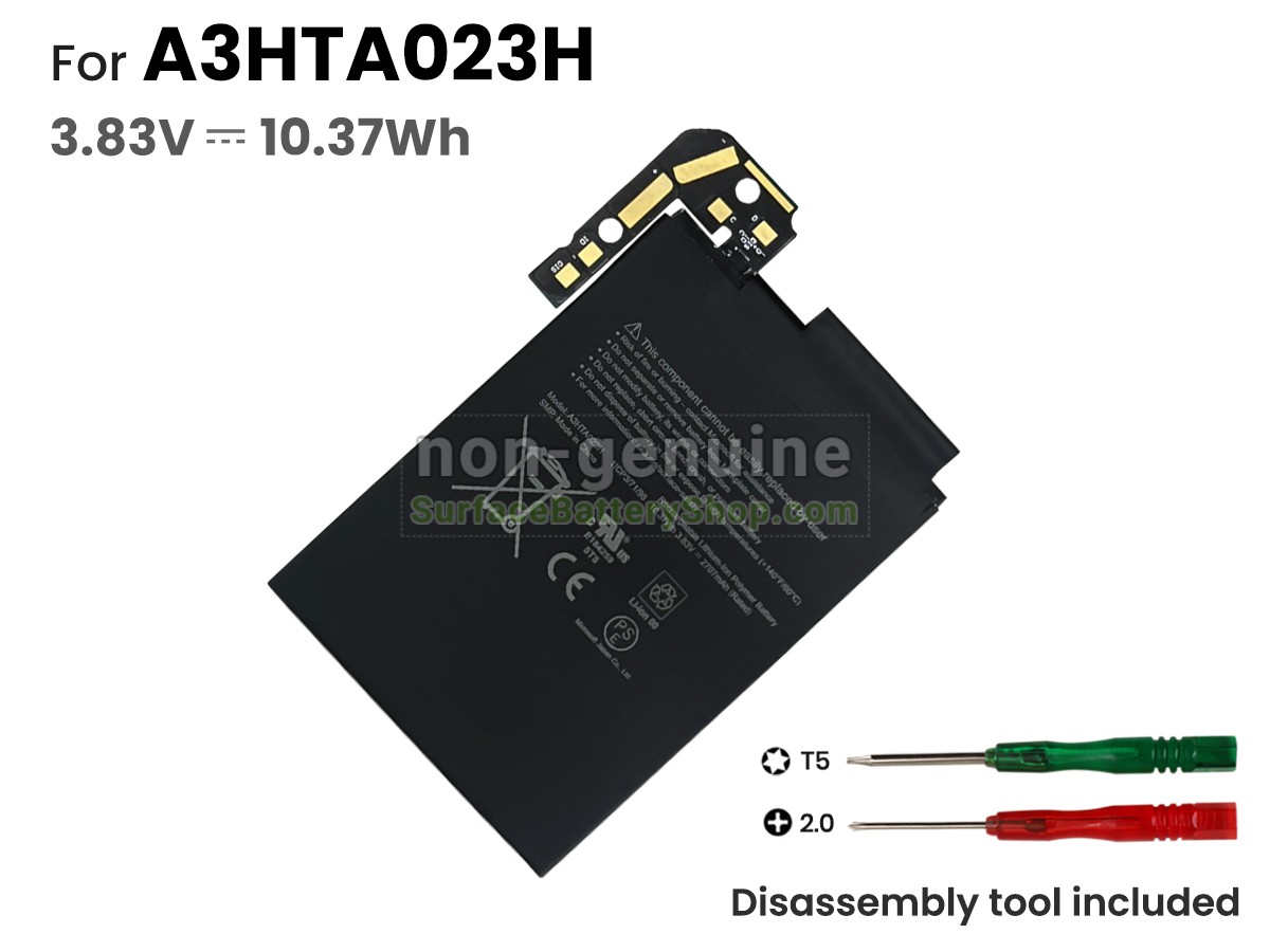 battery for Microsoft A3HTA023H