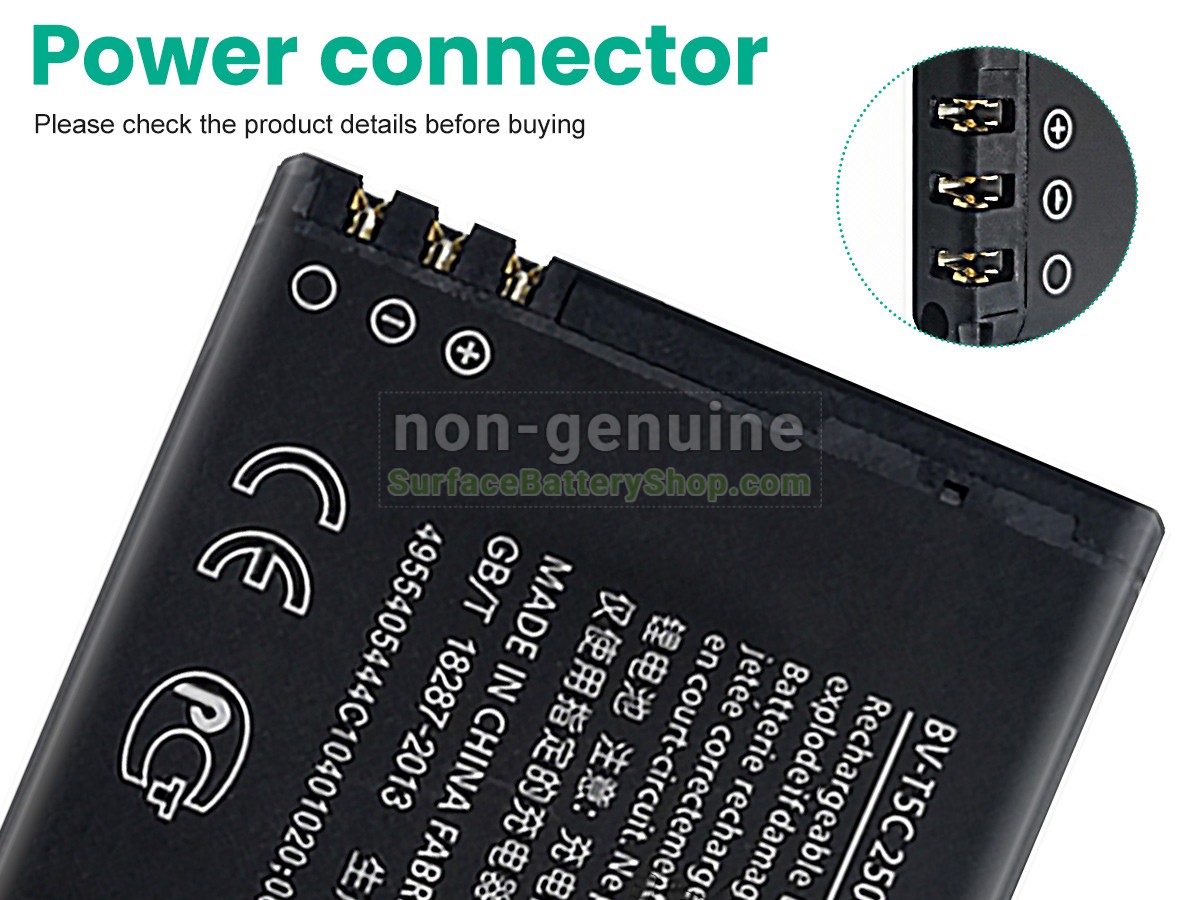 battery for Microsoft BV-T5C