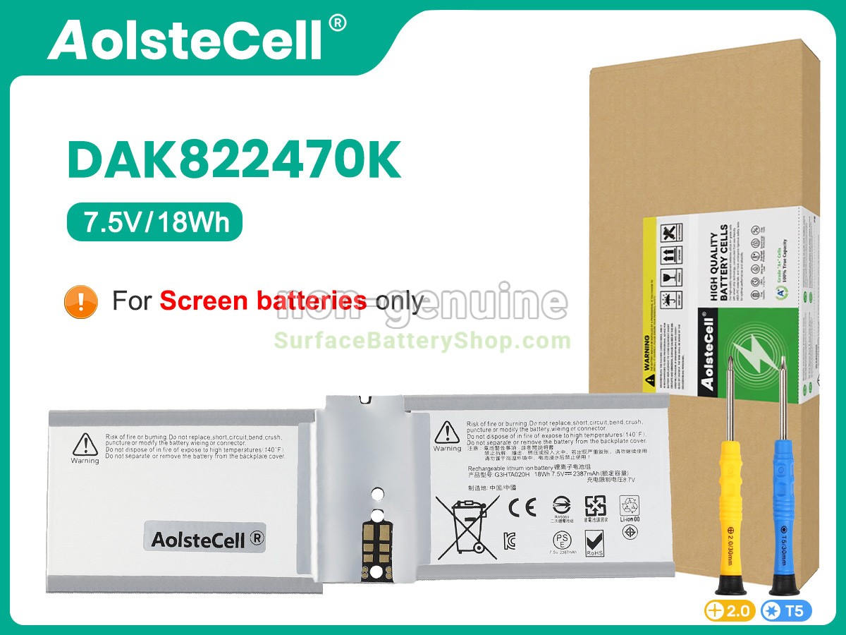 battery for Microsoft Surface BOOK 1 TABLET