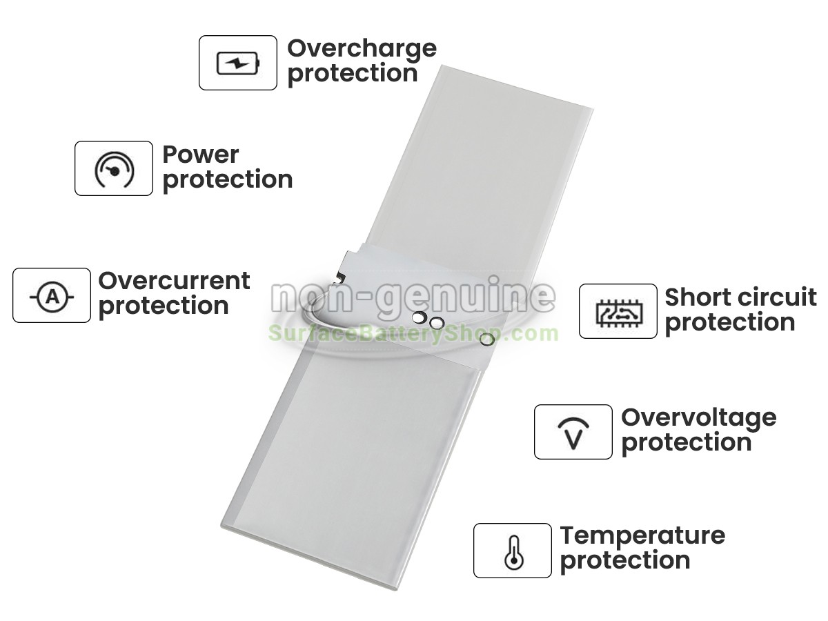 battery for Microsoft Surface BOOK 1 TABLET