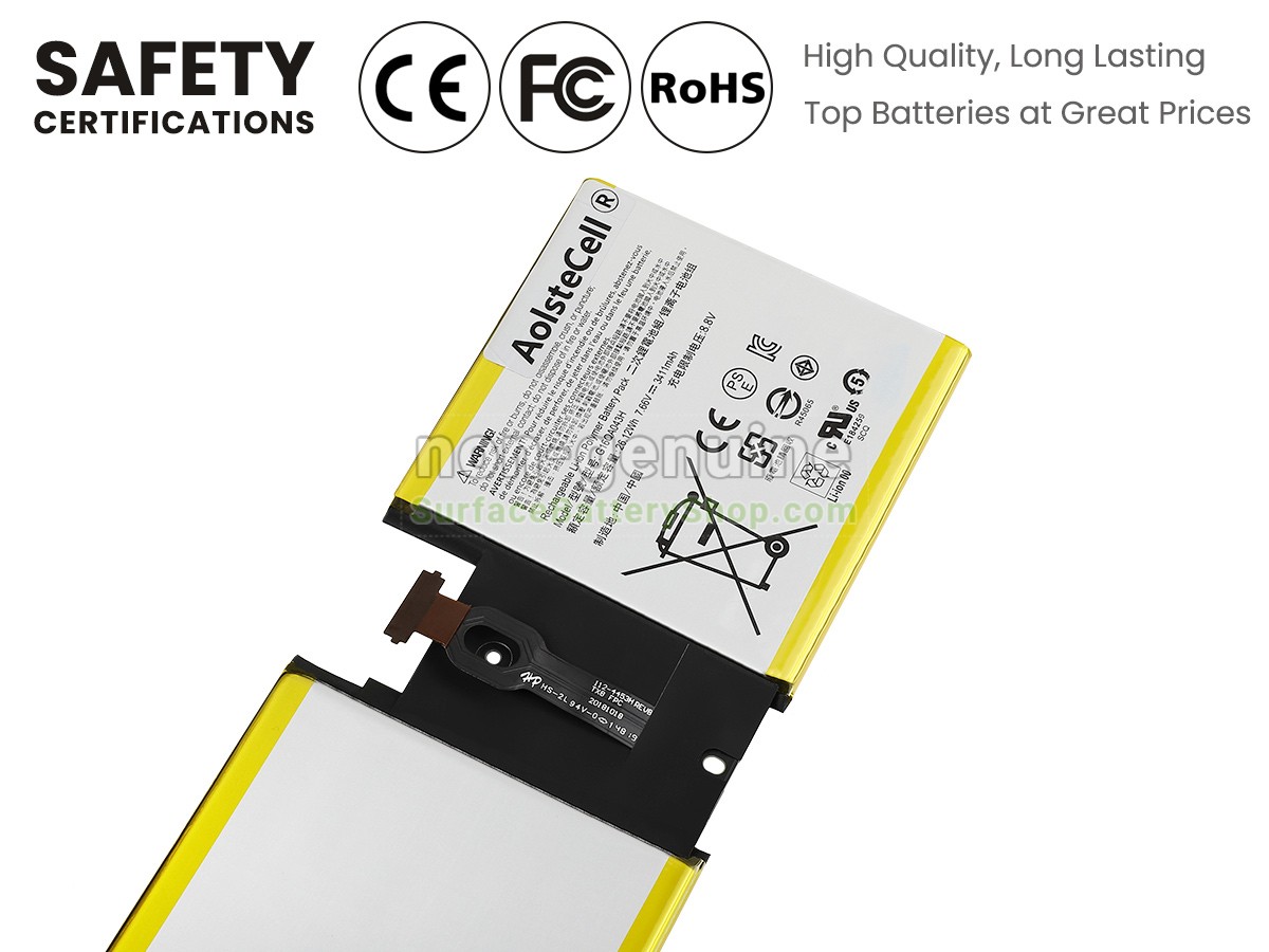 battery for Microsoft Surface GO 1824