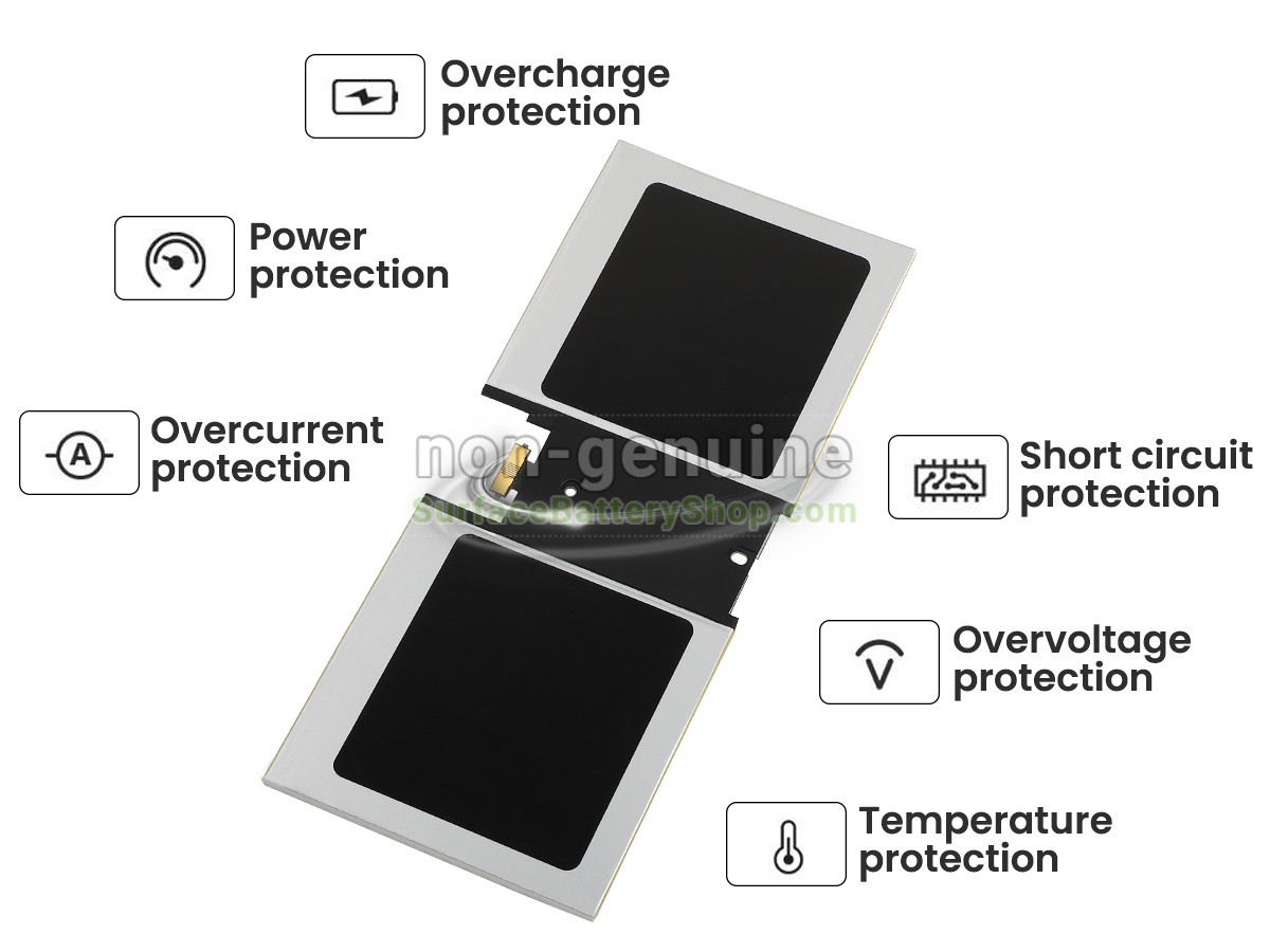 battery for Microsoft Surface GO 1824