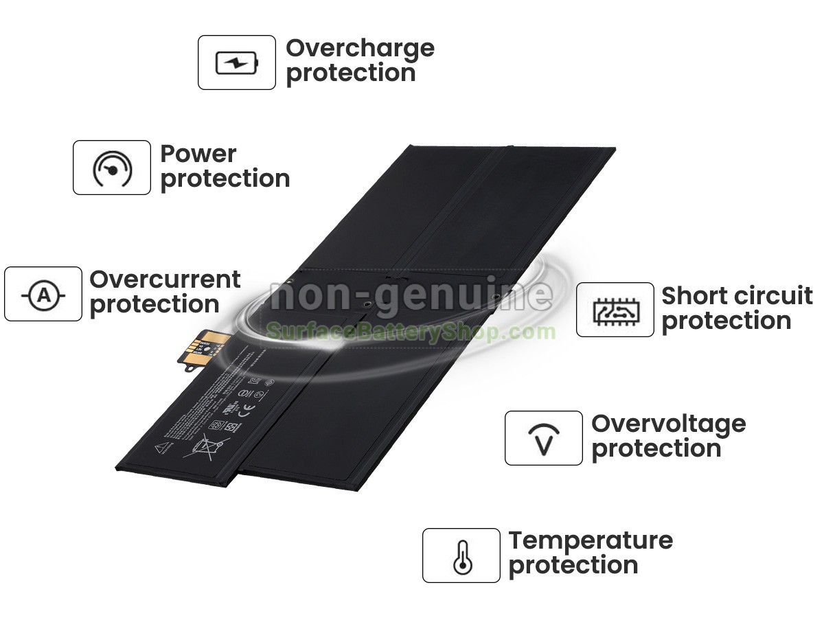 battery for Microsoft Surface Pro X