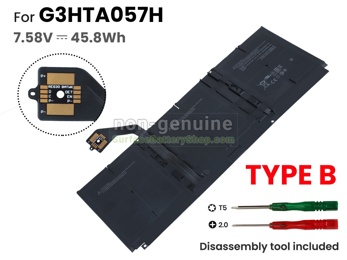 battery for Microsoft DYNT02
