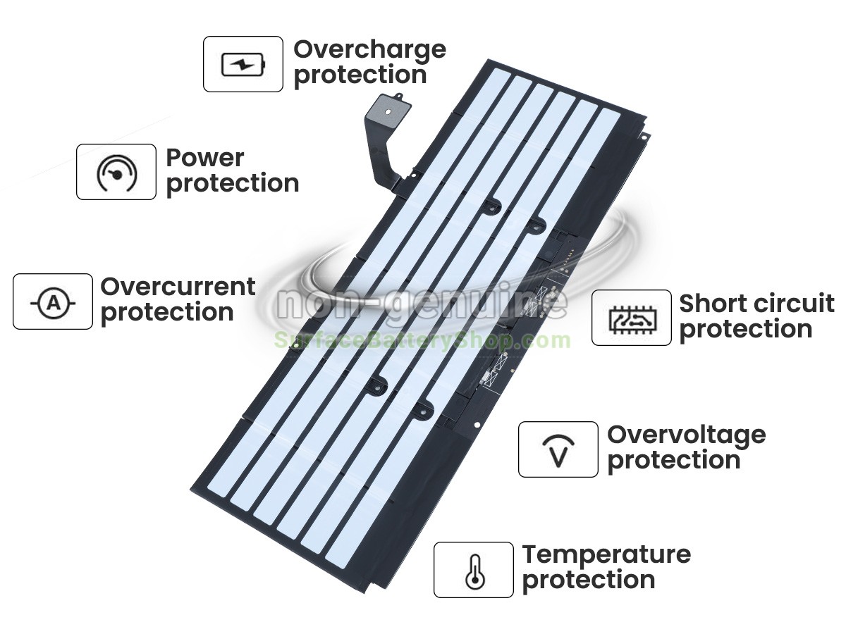 battery for Microsoft Surface LAPTOP 6 FOR BUSINESS 15-Inch 2035