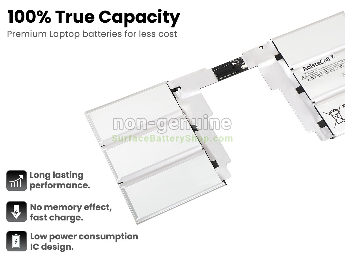 battery for Microsoft Surface BOOK 2 1835 KEYBOARD BASE