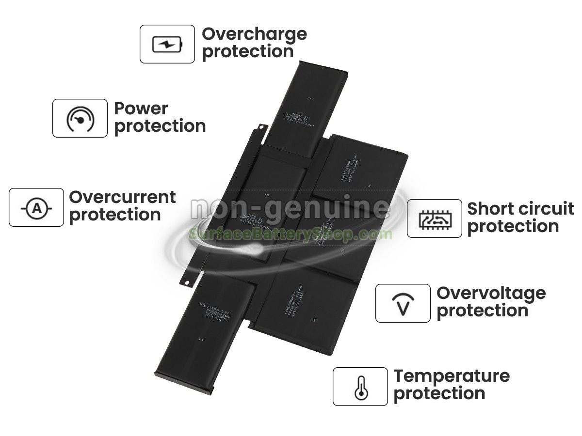 battery for Microsoft Surface LAPTOP STUDIO 1943
