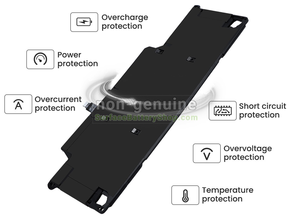 battery for Microsoft Surface LAPTOP 7TH EDITION 2036