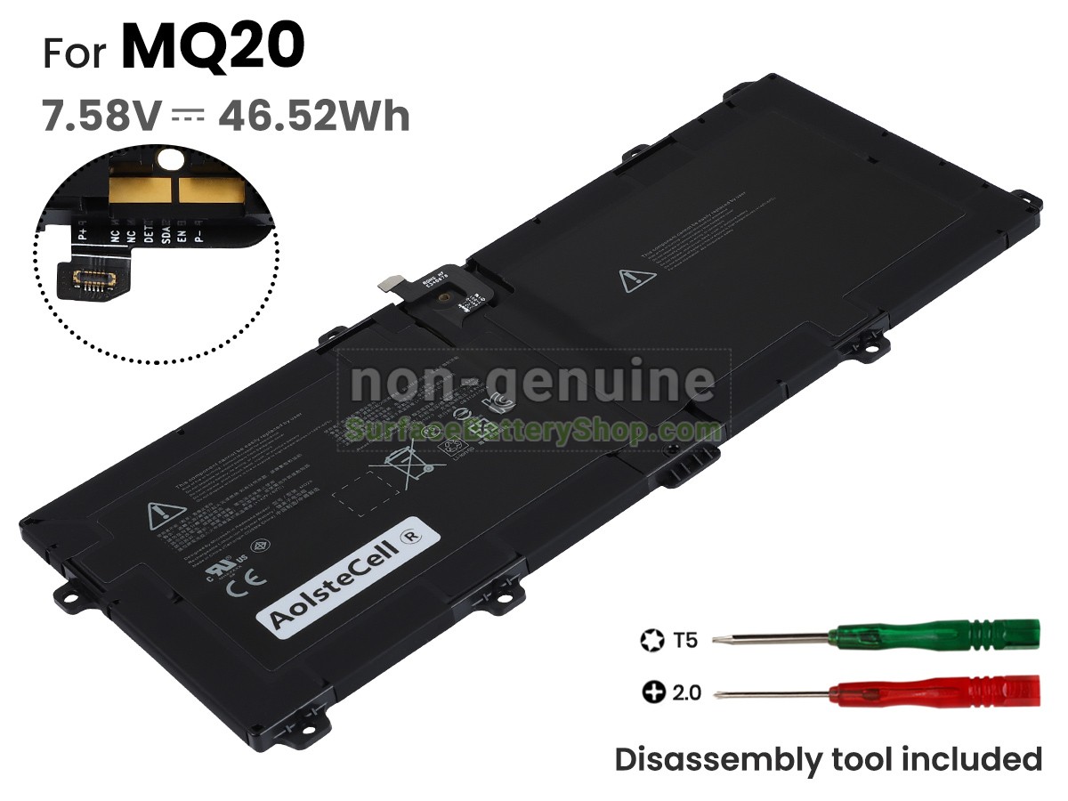 battery for Microsoft Surface Pro 11TH EDITION 2103 OLED