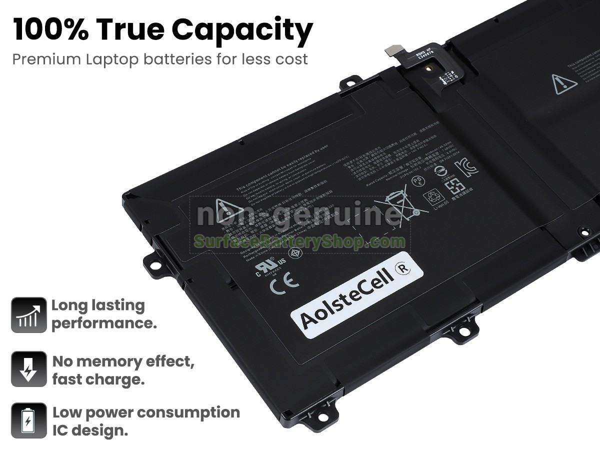 battery for Microsoft Surface Pro 11TH EDITION 2103 OLED