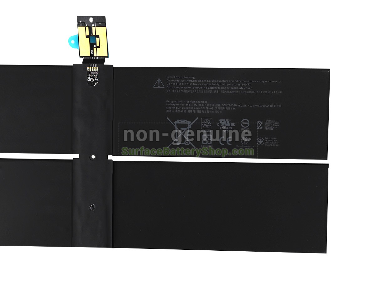 battery for Microsoft Surface 1769