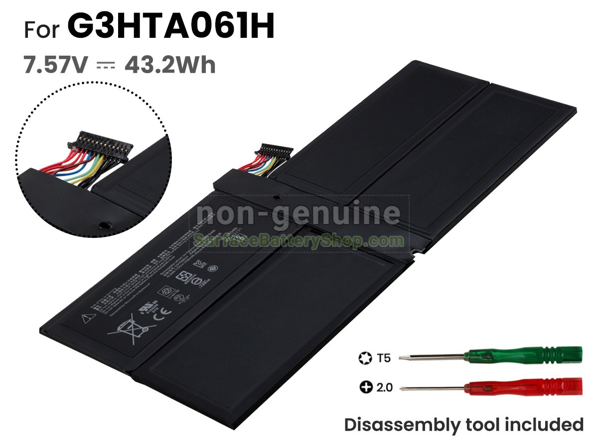 battery for Microsoft Surface Pro 7
