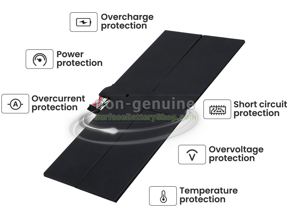 battery for Microsoft Surface Pro 7